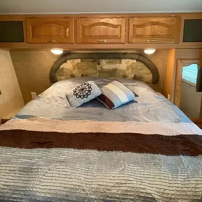 Comfortable RV in a farm
