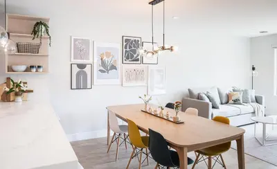 a dining room with a table and chairs at Western Star by Revelstoke Vacations in Revelstoke