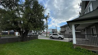 a car parked in the driveway of a house at James house J&J Chilliwack in Chilliwack