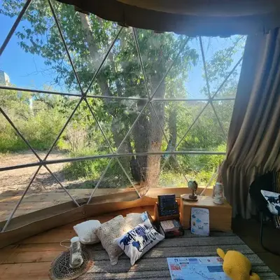 D4 Badlands Bunker Dome- 1 Queen Pet Friendly