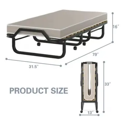 a bed frame for a hospital bed with a stool at C303 Hidden Gem with MTN andCreek View, Quiet and Private in Canmore