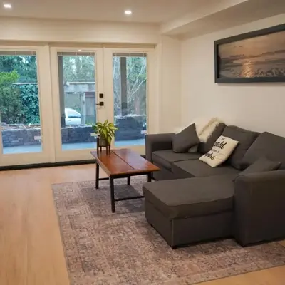 Spacious Forested Garden Suite