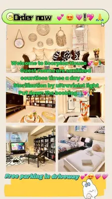 a collage of different pictures of a store at Scorpio House Langley - Semi-basement Suite in Langley