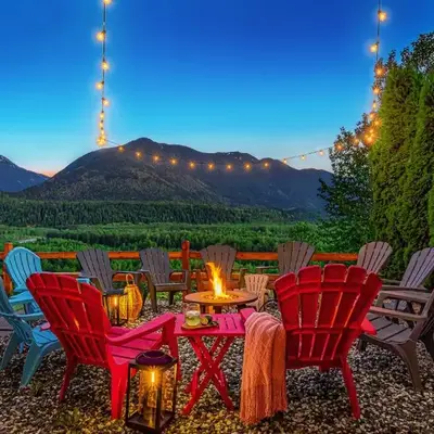 EmeraldRidge Retreat - 180 Degree Amazing View & Firepit & BBQ