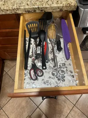 a drawer full of kitchen utensils on a counter at Dunbar Guest Home close downtown Vancouver, UBC and store in Vancouver