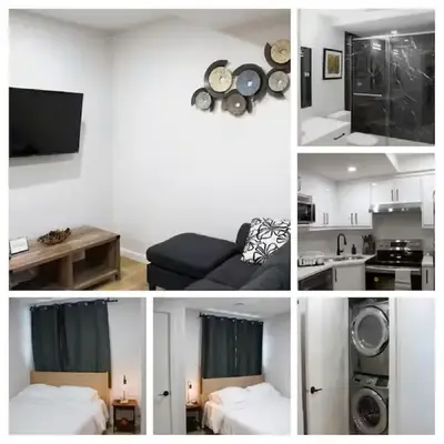 Modern 2 Beds 1 Bath Private Suite