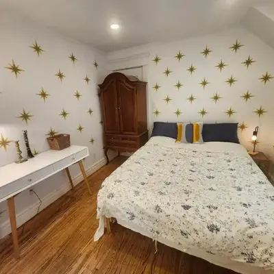 Garden View double room suite at Trout Lake