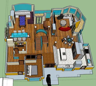 a floor plan of a house with a room at Casa del Mar Villa in North Vancouver