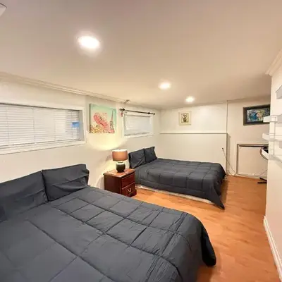Downtown Central City Cozy Private 2 Bedroom Basement Suite - Independent Entry