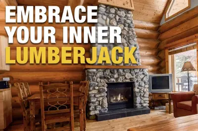 an image of a living room with a fireplace at Wonderful Rockies Cabin Getaway for Hike or Ski in Golden