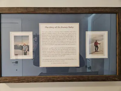 a framed picture of three photographs of a surfer at Hot Tub - Sleep 12 - EV Charger J1772 - Forest View - Pet Friendly in Mount Washington