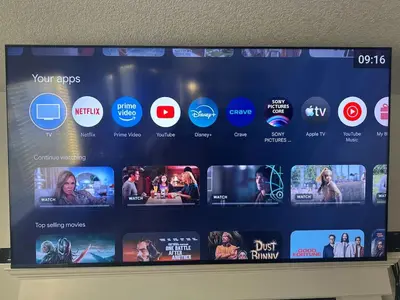 a screen with a bunch of different apps on it at Family-Friendly Home in the Heart of Chestermere in Chestermere