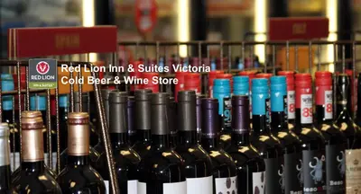 a bunch of bottles of red lion inn and suites wine store at Red Lion Inn and Suites Victoria in Victoria