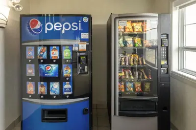 a pepsi soda machine in a store at Best Western Dawson Creek in Dawson Creek