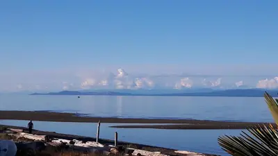 a view of a large body of water at Buena Vista by the Sea in Qualicum Beach