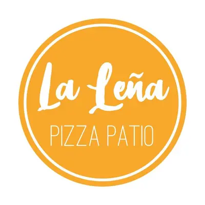 a yellow circle with the text la lenta pizzaato at Galiano Oceanfront Inn & Spa in Galiano