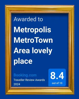 a framed sign for a metro town area loyalty place at Metropolis MetroTown Area lovely place 2 or 1 bedrooms suite in New Westminster