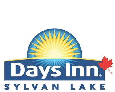 a logo for the days inn sylvan lake at Days Inn by Wyndham Sylvan Lake in Sylvan Lake