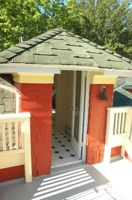 a house made out of lego at Douglas Guest House in Vancouver
