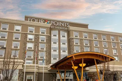 a rendering of a four points by sheraton building at Four Points by Sheraton Kelowna Airport in Kelowna