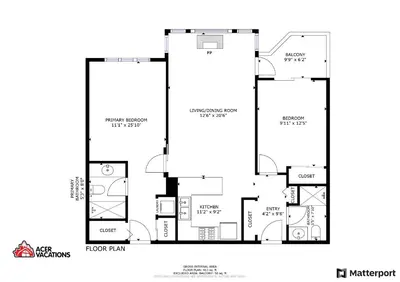 a floor plan of a house at Greystone Lodge 221 Ski-in Out in Whistler