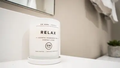 a white bottle of relash sitting on a bathroom counter at The Revy Den by Revelstoke Vacations in Revelstoke