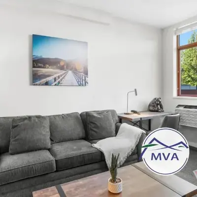 Alpenglow Lodge Large Studio with Dedicated Work Space by MVA